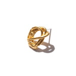 Tangled earrings (gold)