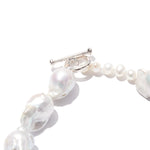 Baroque pearl necklace (NC705WH)