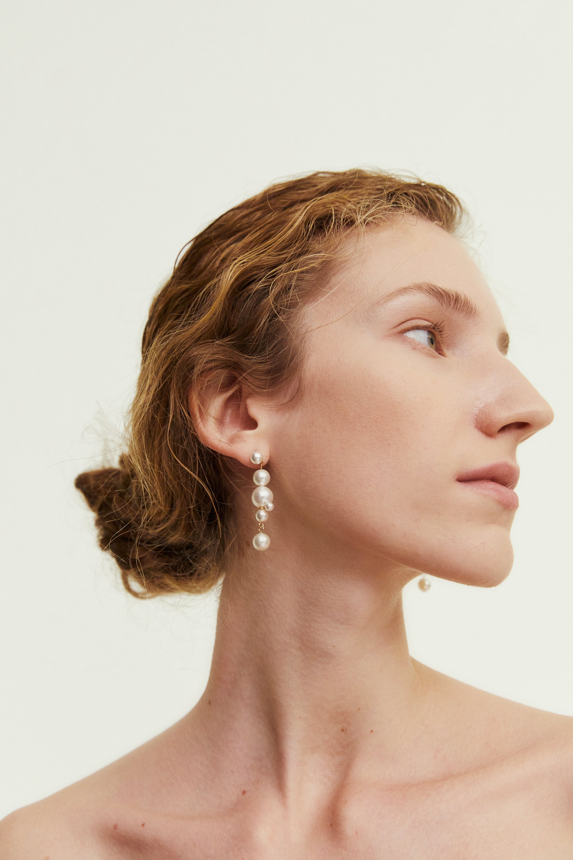 Jane pearl drop earrings